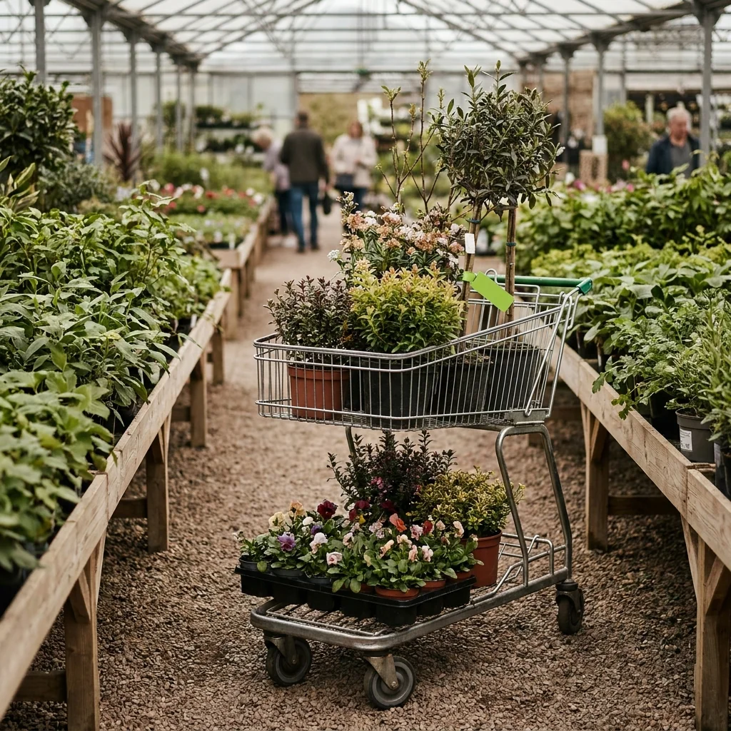 People will queue for a phone. They will not queue for a shrub.