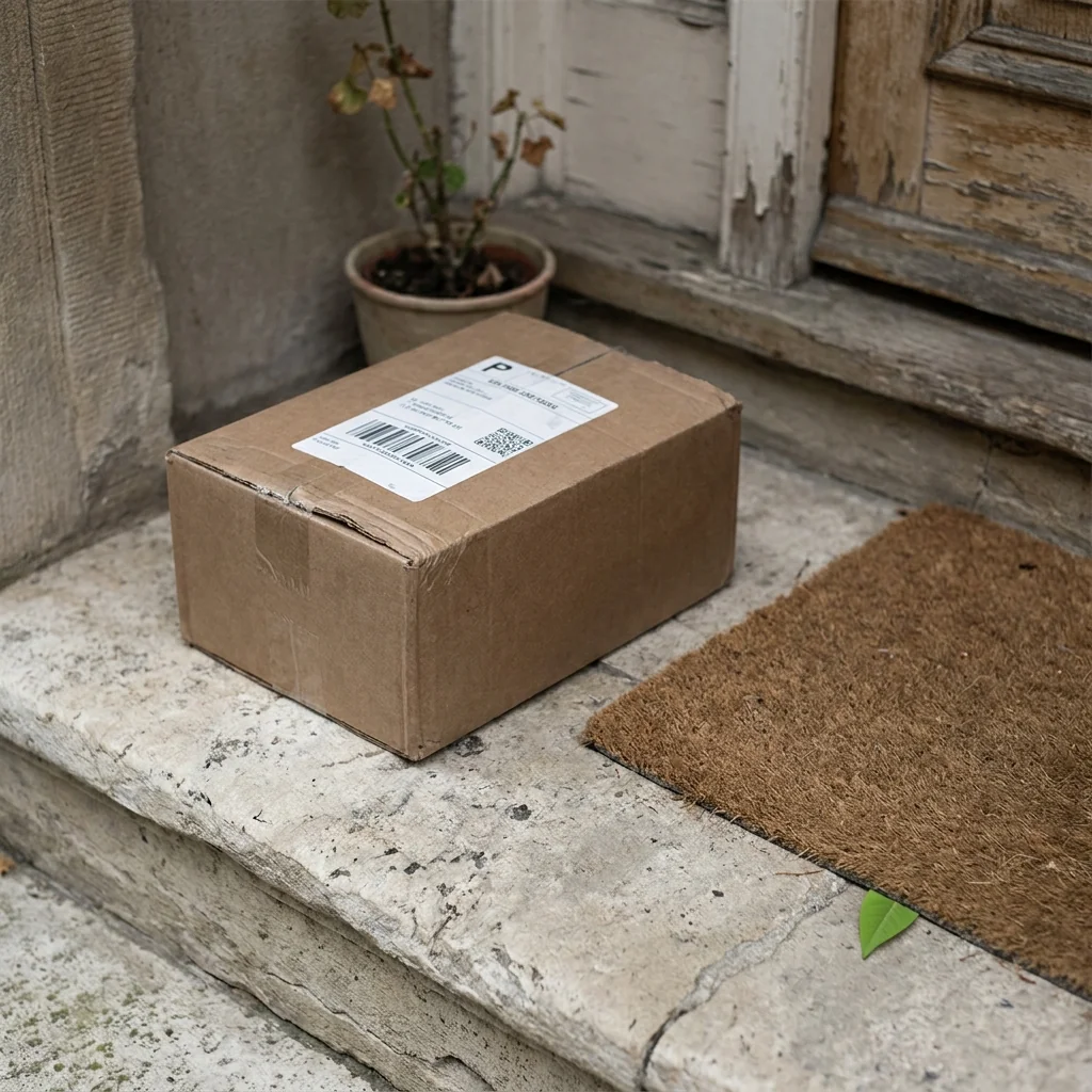 A missing parcel is a state, not a mystery.