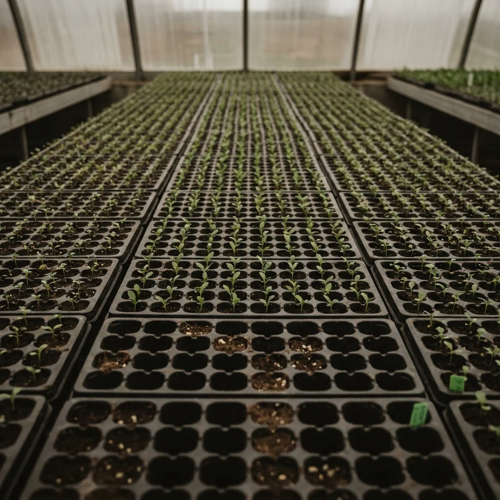 Plan backwards from the finished plant.