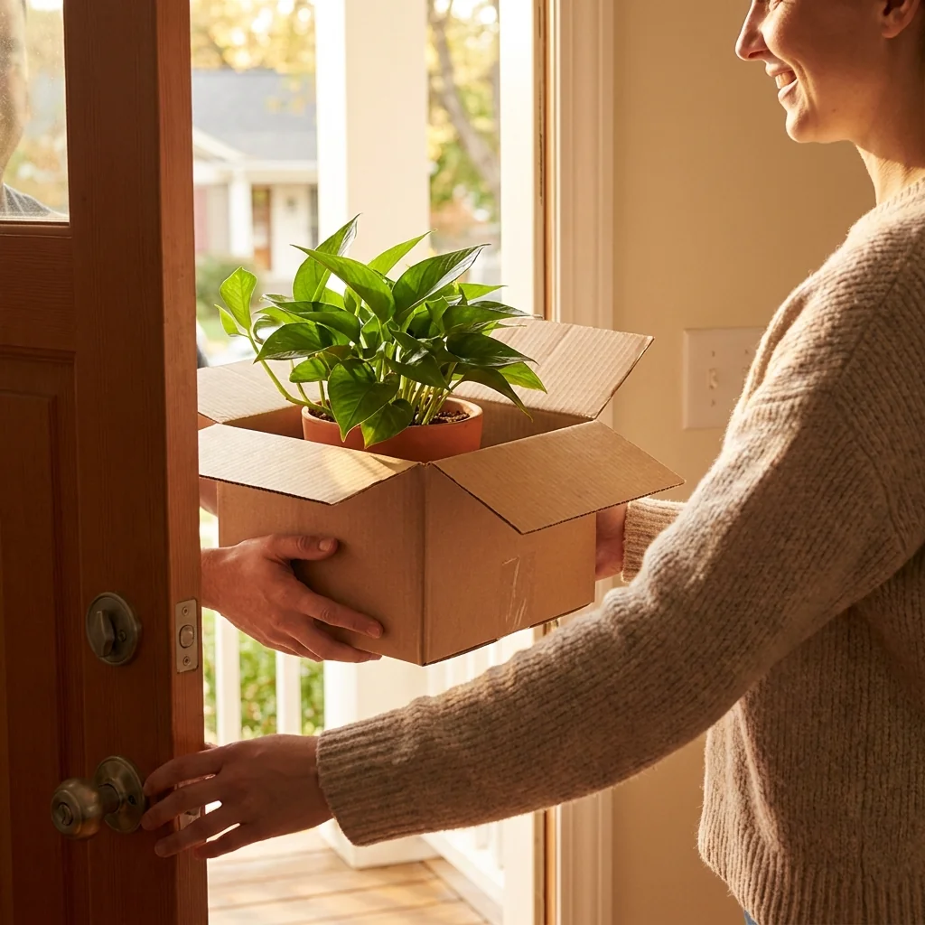 The customer knows when they'll be home.