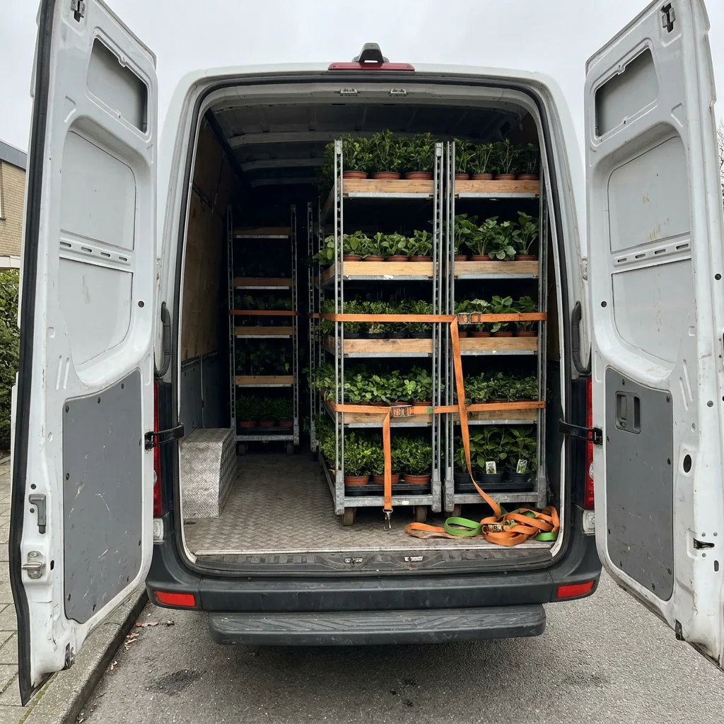 What actually fills the van.